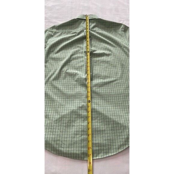Brooks Brothers Men’s Button Down Green Plaid Shirt. Size Medium. - Picture 5 of 6